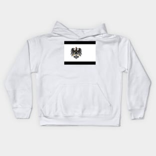 Prussian coat of arms flag Kids Hoodie